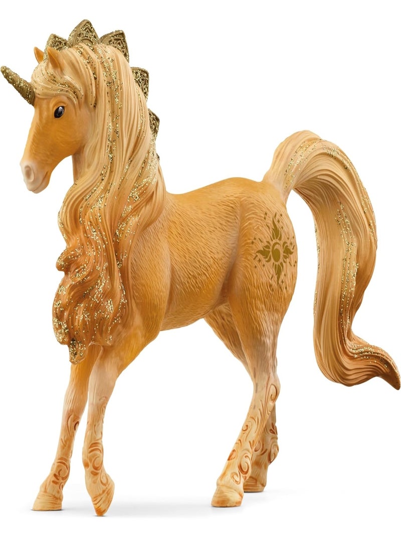 Figurine licorne Jaune - Kiabi