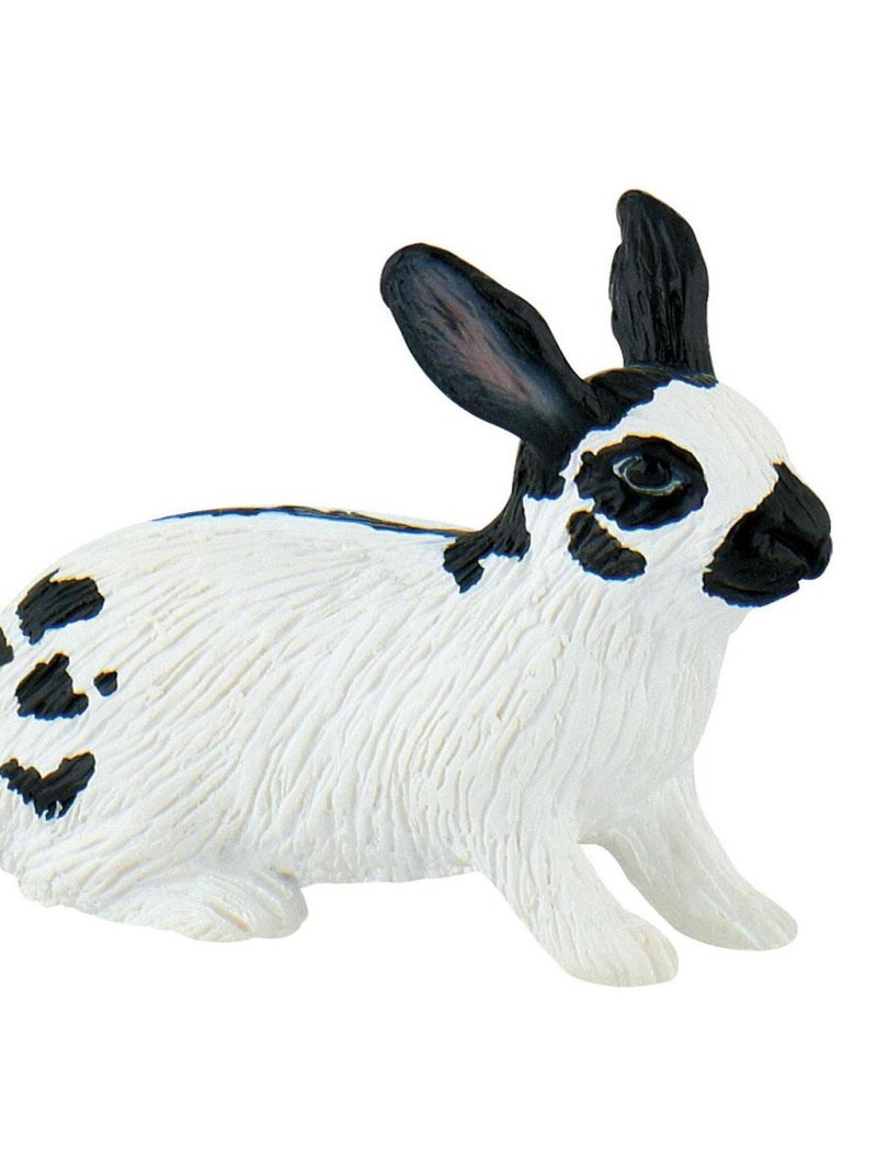 Figurine Lièvre noir et blanc N/A - Kiabi