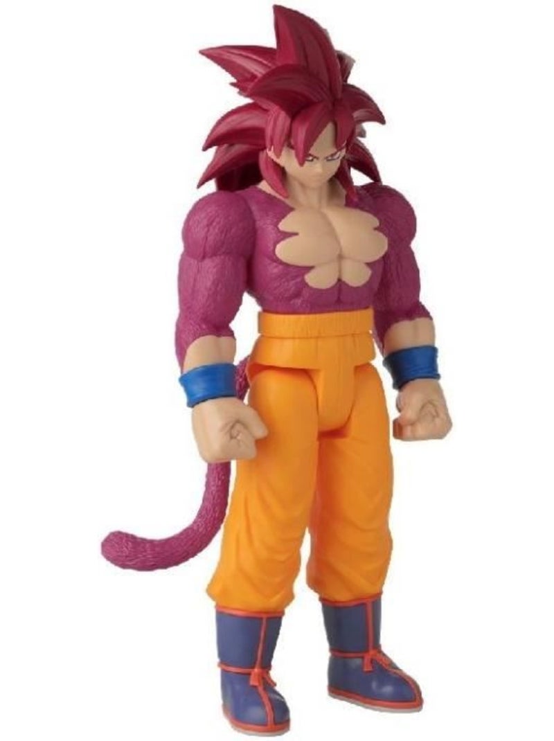 Figurine limit breaker - bandai - dragon ball daima - 40903 - super saiyan 4 goku (daima) - 30 cm Multicolore - Kiabi