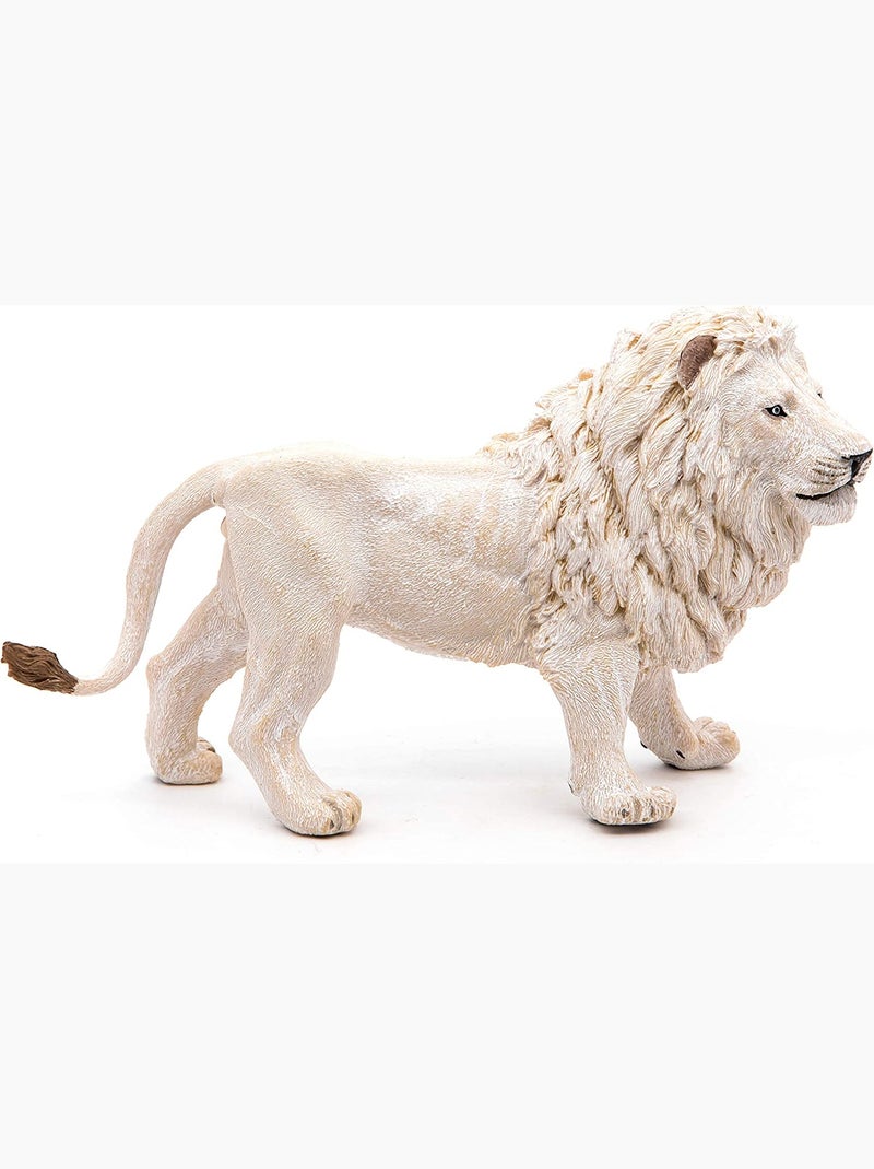 Figurine Lion blanc Blanc - Kiabi