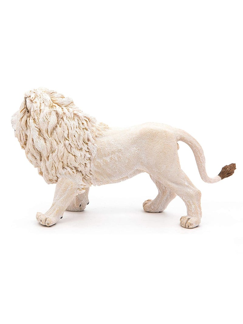 Figurine Lion blanc Blanc - Kiabi