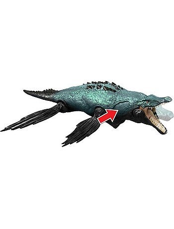 Figurine Liopleurodon grand format, nageoires mobiles - Jurassic World