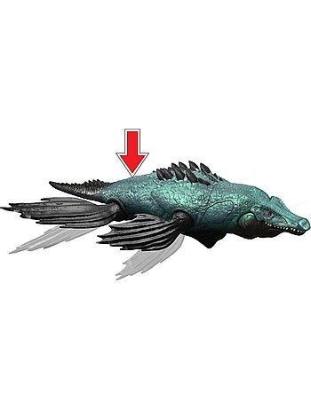 Figurine Liopleurodon grand format, nageoires mobiles - Jurassic World