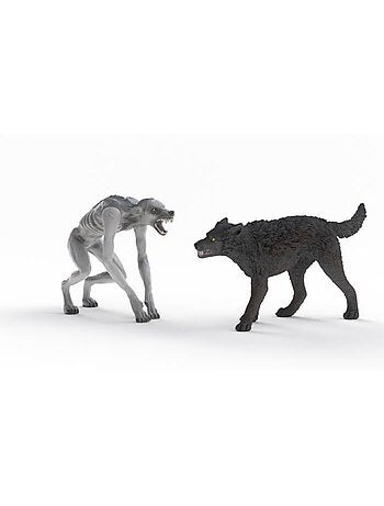 Figurine loup-garou vs animagus, schleich 14906 gamme harry potter©