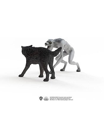 Figurine loup-garou vs animagus, schleich 14906 gamme harry potter©