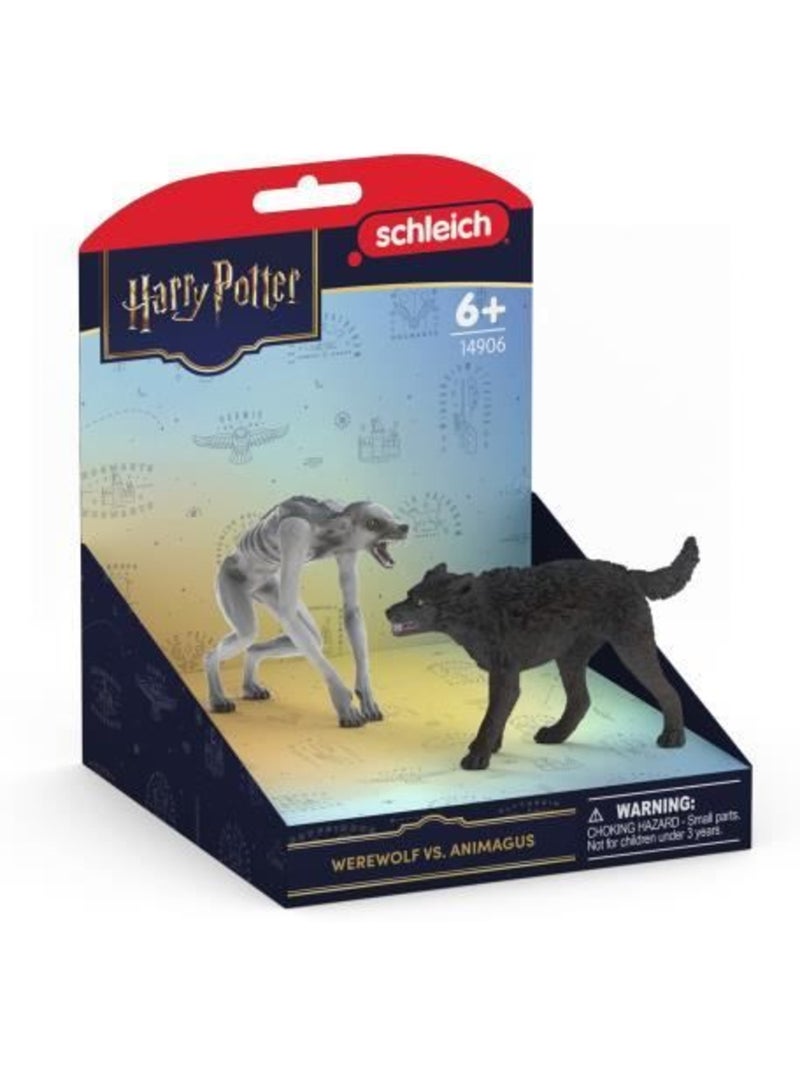 Figurine loup-garou vs animagus, schleich 14906 gamme harry potter© Marron - Kiabi