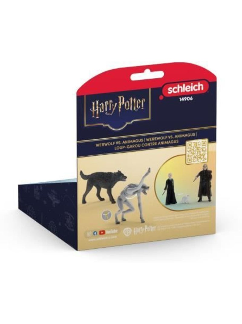 Figurine loup-garou vs animagus, schleich 14906 gamme harry potter© Marron - Kiabi