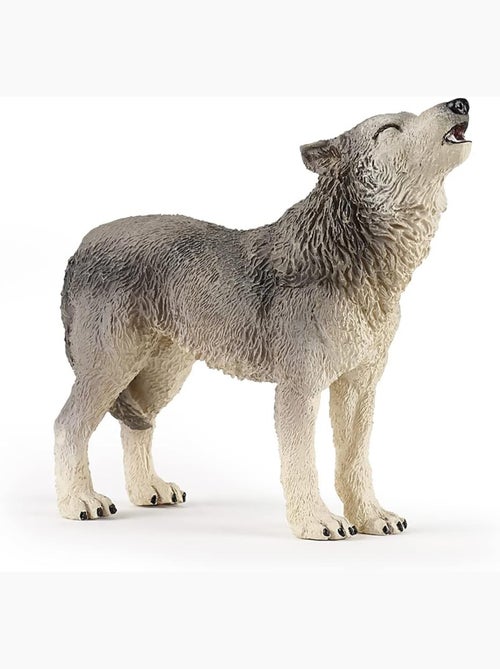 Figurine Loup hurlant - Kiabi