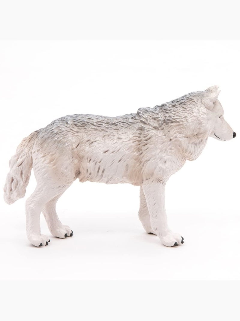 Figurine loup polaire Blanc - Kiabi