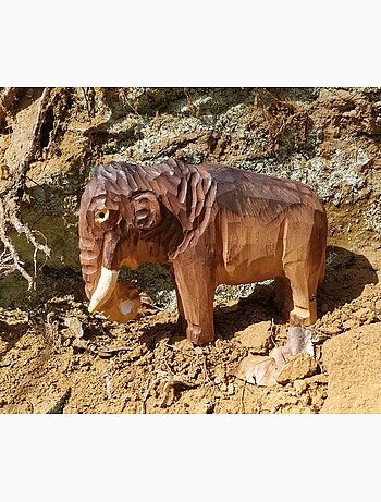 Figurine mammouth