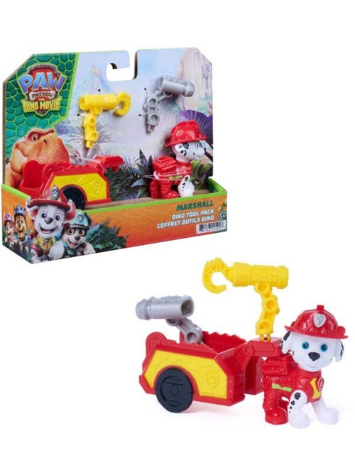 Figurine Marcus + 2 outils et remorque - La Pat' Patrouille, PAW PATROL - Kiabi