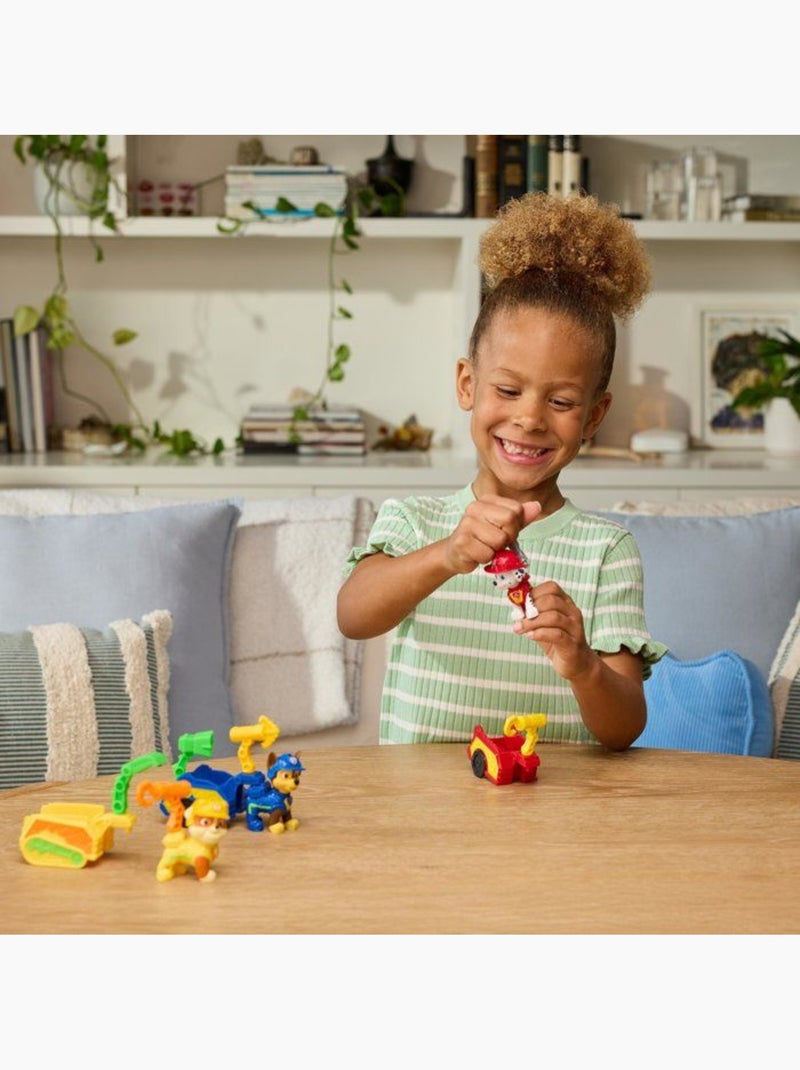 Figurine Marcus + 2 outils et remorque - La Pat' Patrouille, PAW PATROL Multicolore - Kiabi