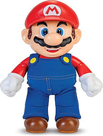 Figurine Mario Sonore 30 Cm - World Of Nintendo