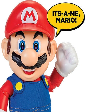 Figurine Mario Sonore 30 Cm - World Of Nintendo