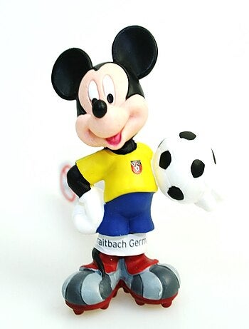 Figurine Mickey footballeur brésilien