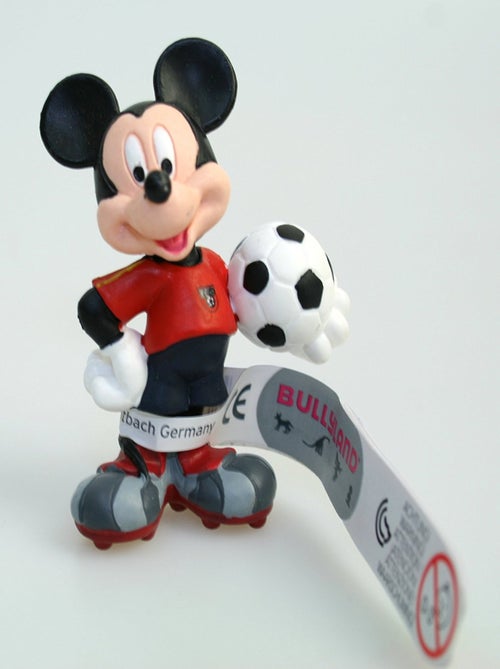 Figurine Mickey footballeur espagnol - Kiabi