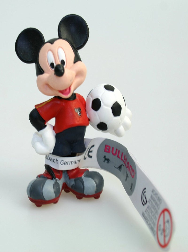 Figurine Mickey footballeur espagnol Rouge - Kiabi