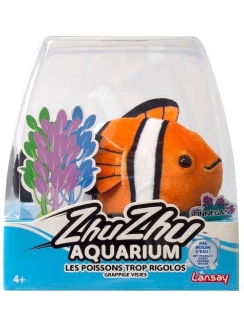 Figurine miniature - lansay - 51116 - zhu zhu aquarium - moon le poisson clown - Kiabi