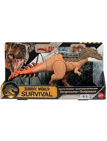 Figurine miniature - Mega Action Gorgosaurus avec attaque à molette - Jurassic World