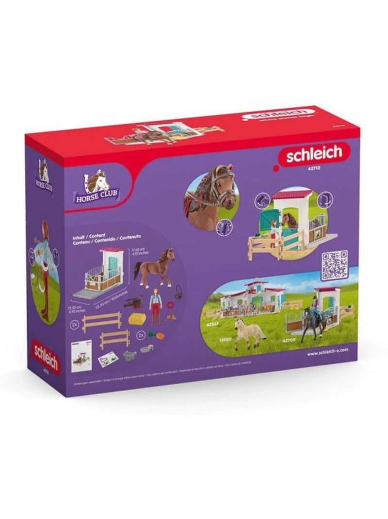 Figurine miniature - schleich - 42710 - hannah et cayenne - mobile - pvc - 32 pièces Noir - Kiabi