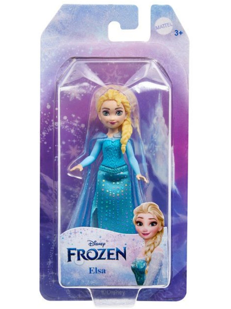 Figurine miniature 9 cm - Modèle aléatoire La Reine des Neiges - MATTEL Bleu - Kiabi