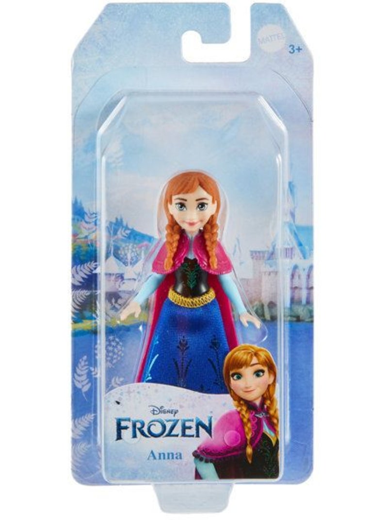 Figurine miniature 9 cm - Modèle aléatoire La Reine des Neiges - MATTEL Bleu - Kiabi