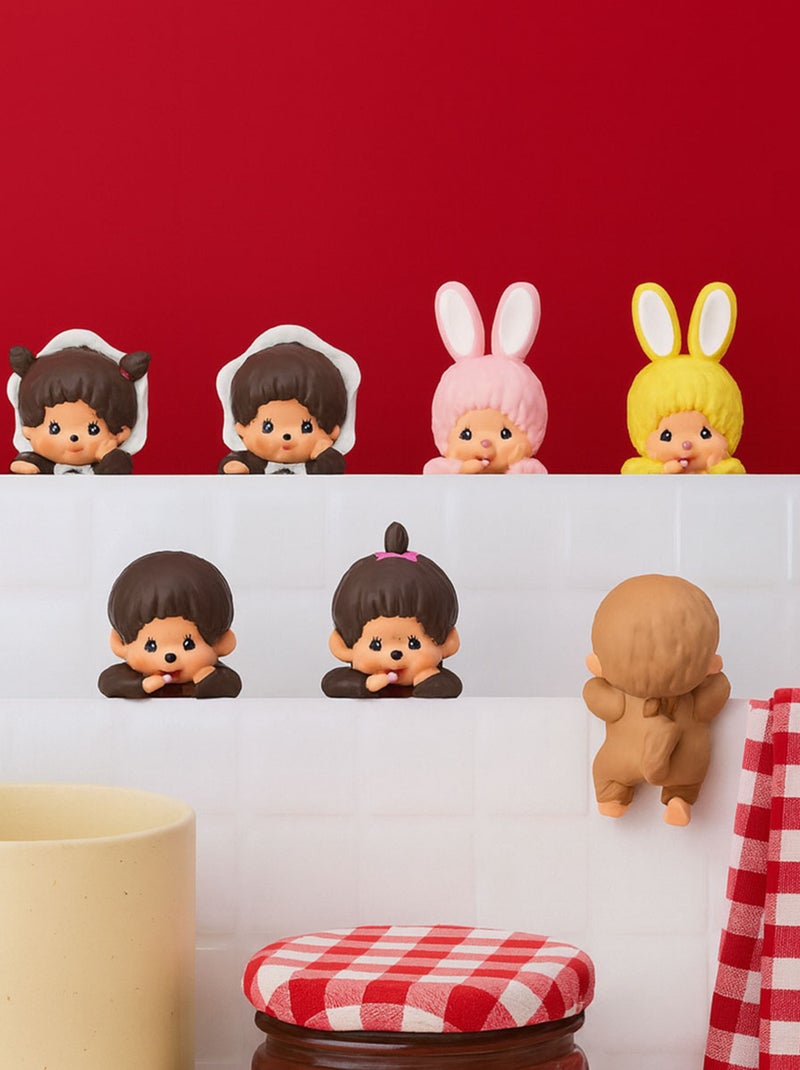 Figurine Monchhichi série Hippers Multicolore - Kiabi