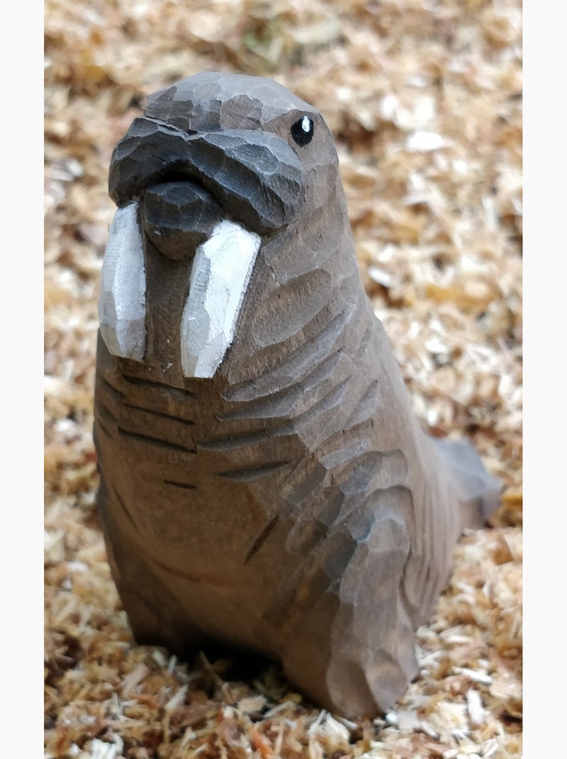Figurine morse Gris - Kiabi