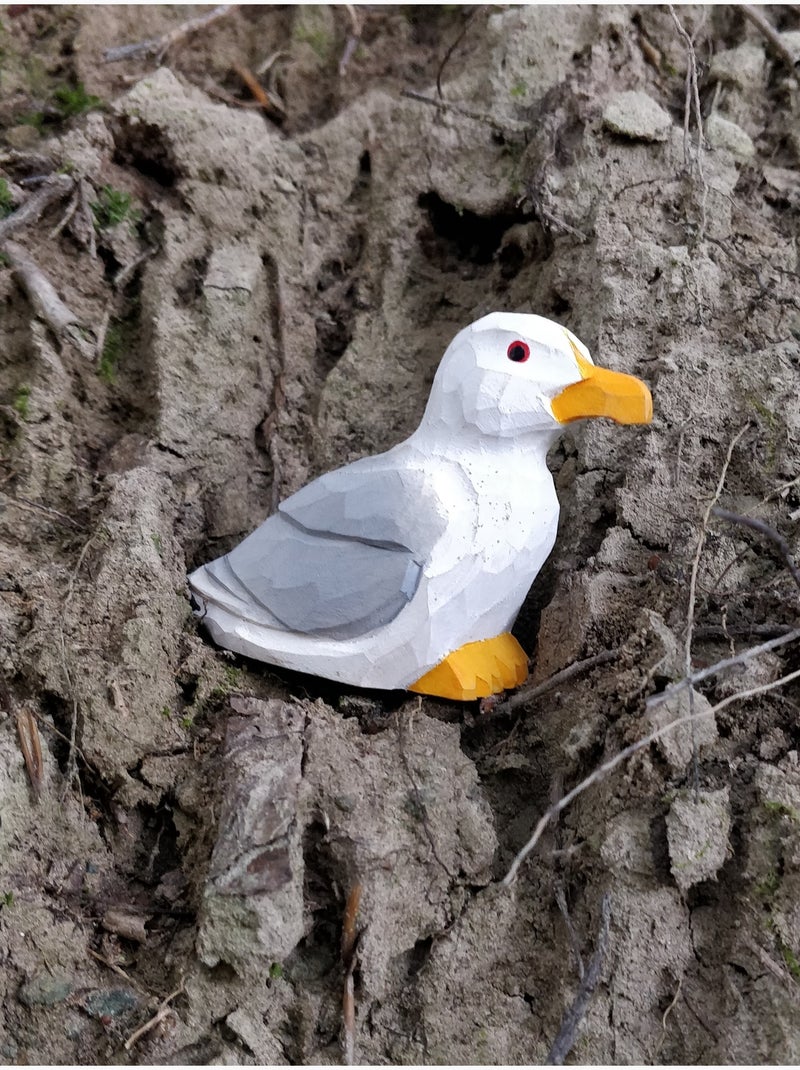 Figurine mouette Blanc - Kiabi