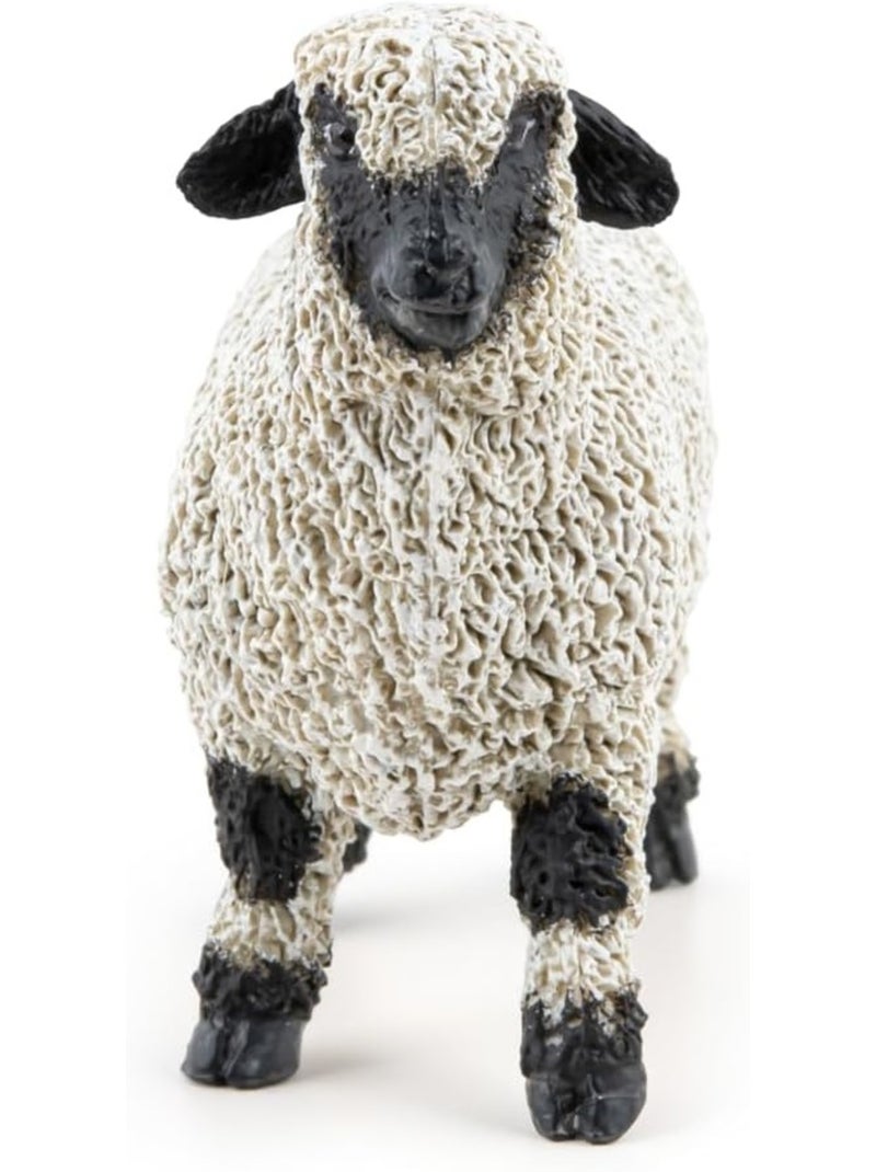 Figurine mouton nez noir du valais Noir - Kiabi