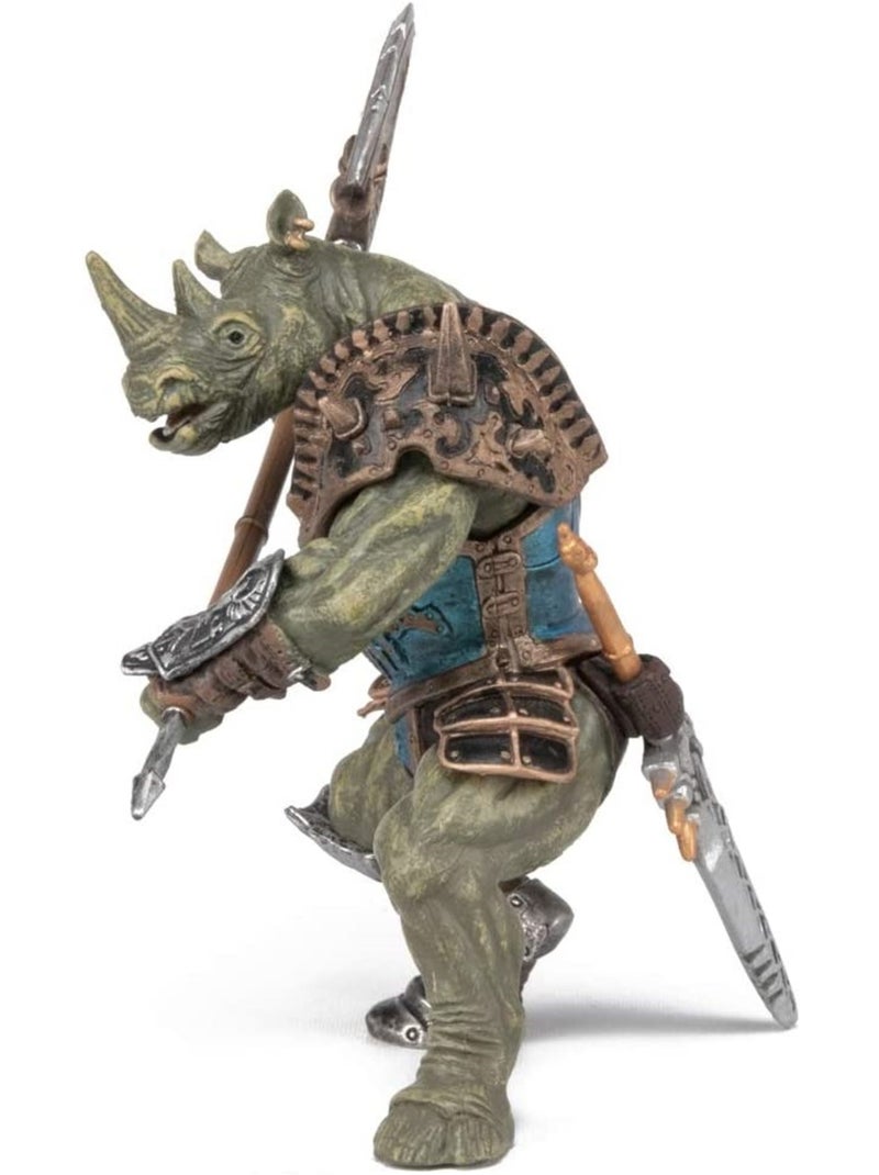 Figurine Mutant rhinocéros Marron - Kiabi