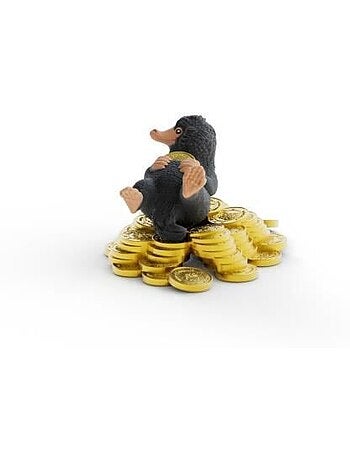 Figurine niffleur avec tas d’or - schleich, harry potter®