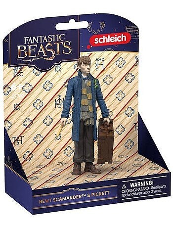 Figurine norbert dragonneau & pickett - schleich 42743 - gamme harry potter