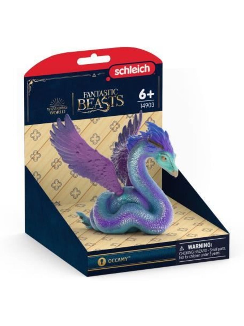 Figurine occamy - plastique multicolore - schleich harry potter Bleu - Kiabi
