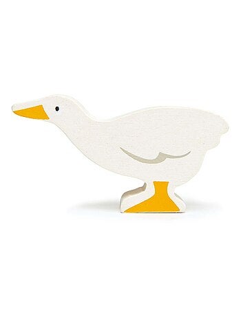Figurine Oie en bois