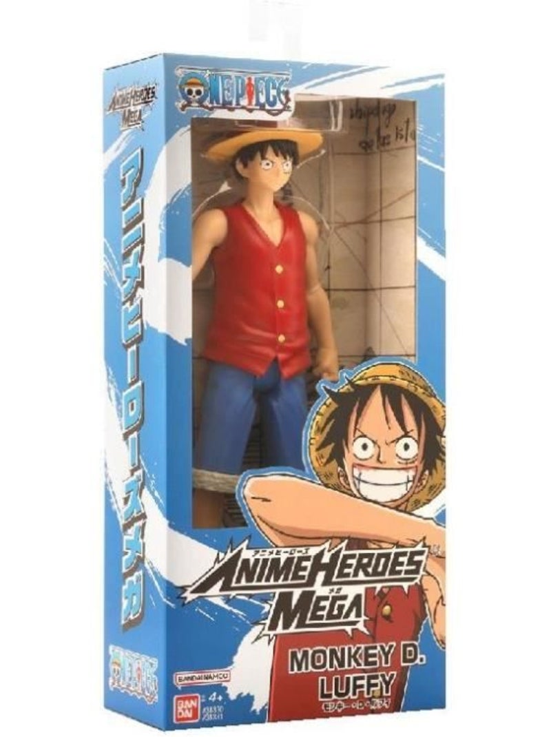 Figurine one piece - bandai - anime heroes mega - 38331 - luffy - 30 cm Multicolore - Kiabi
