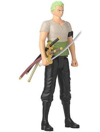 Figurine one piece - bandai - anime heroes mega - 38332 - zoro - 30 cm