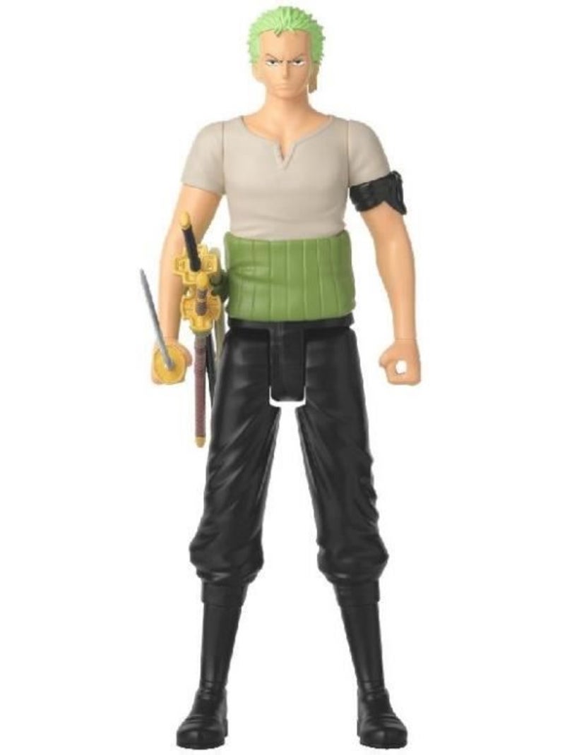Figurine one piece - bandai - anime heroes mega - 38332 - zoro - 30 cm Multicolore - Kiabi