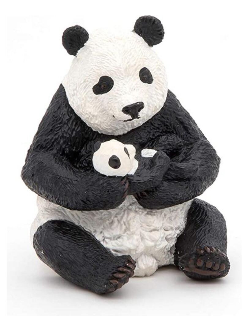 Figurine : Panda assis et son bébé N/A - Kiabi