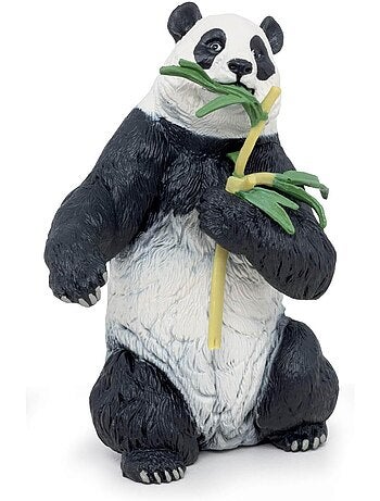 Figurine panda avec bambou