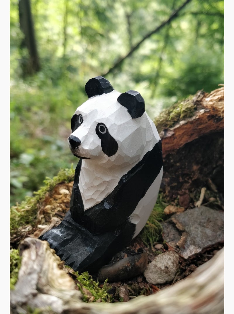 Figurine panda Blanc - Kiabi