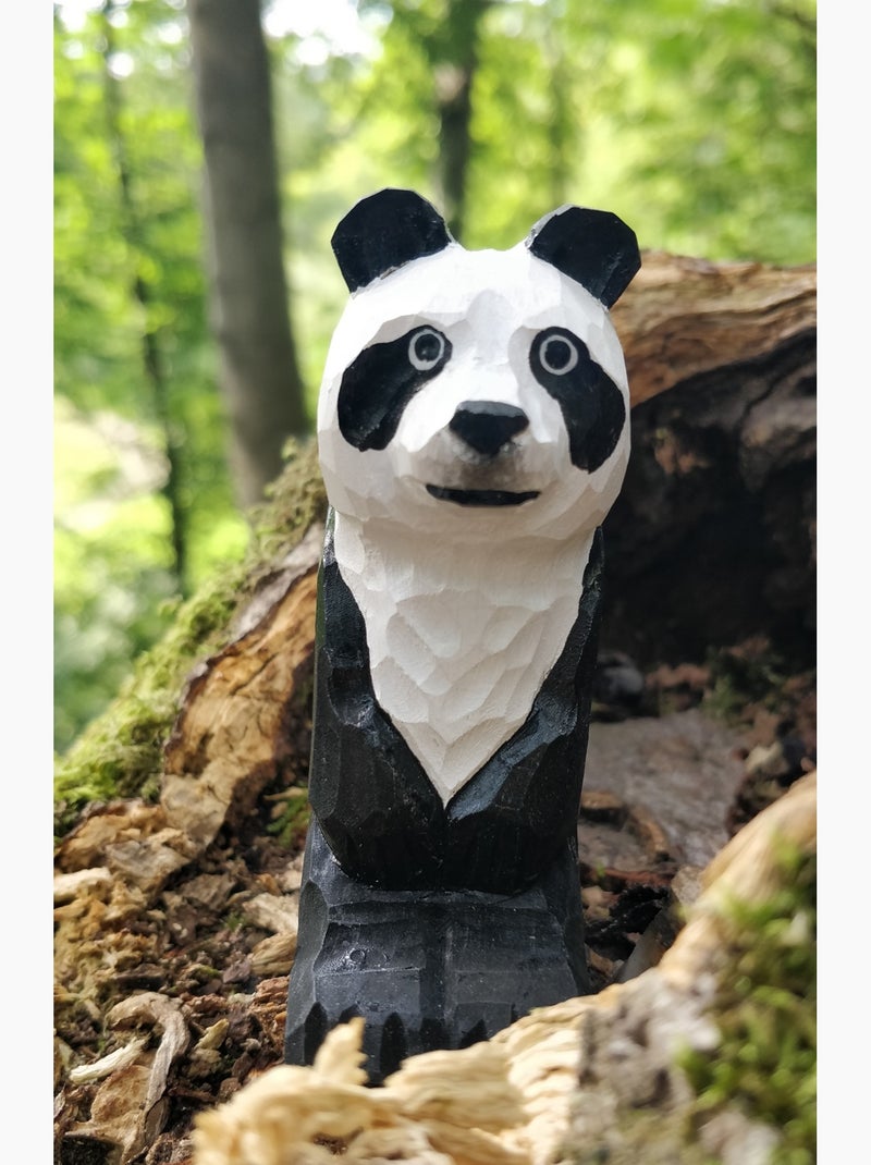 Figurine panda Blanc - Kiabi