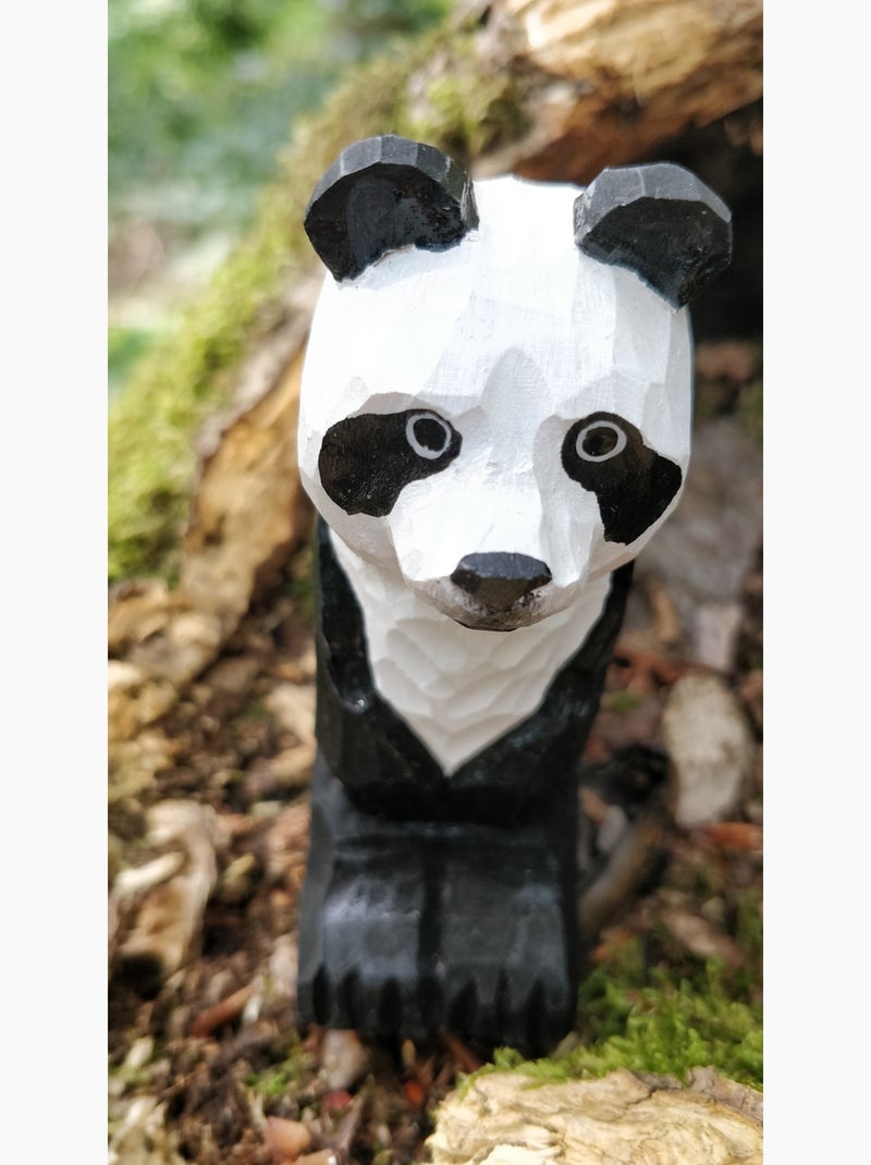 Figurine panda Blanc - Kiabi
