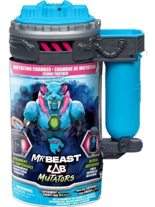 Figurine panthère iconique mutators - moose toys, mrbeast lab - Kiabi