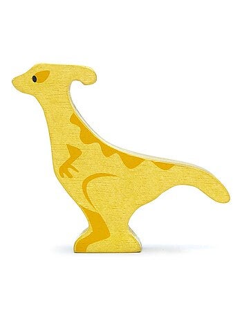 Figurine Parasaurolophus en bois