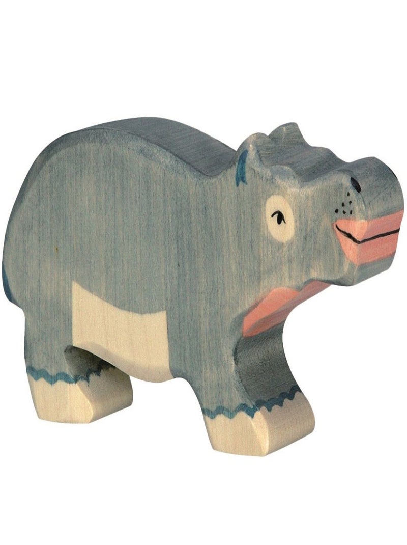 Figurine petit hippopotame Gris - Kiabi