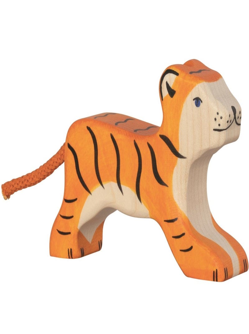 Figurine petit tigre Orange - Kiabi