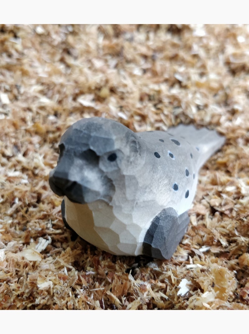 Figurine phoque commun Gris - Kiabi