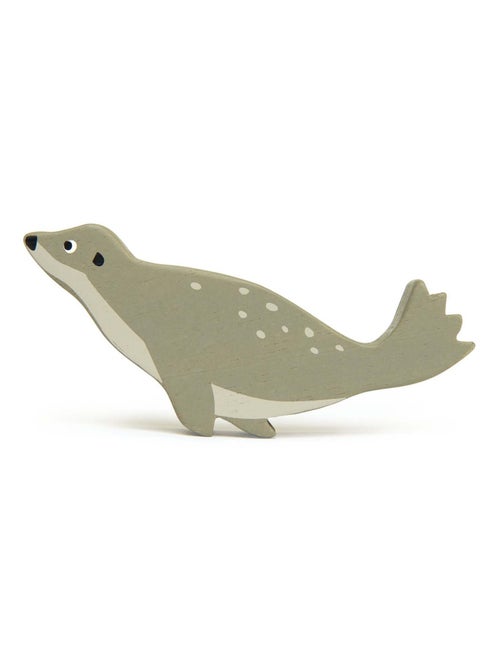 Figurine Phoque en bois - Kiabi