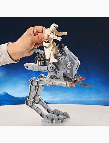 Figurine pilote at-rt + véhicule + blaster - star wars - hasbro